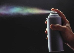 homosexual chemtrail in a can